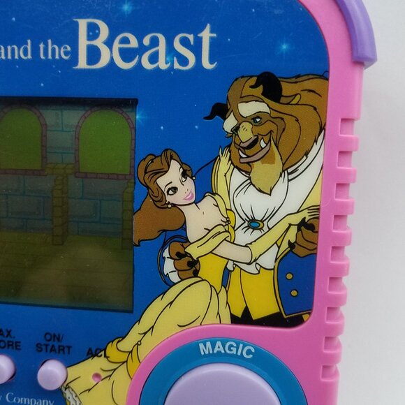 Vintage Disney Beauty and The Beast 1990 Tiger Electronics Handheld Video Game - Picture 5 of 15